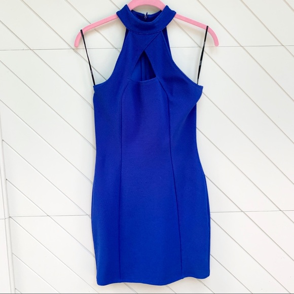 NWOT Forever 21 Bodycon Cutout Halter Dress - Picture 2 of 4